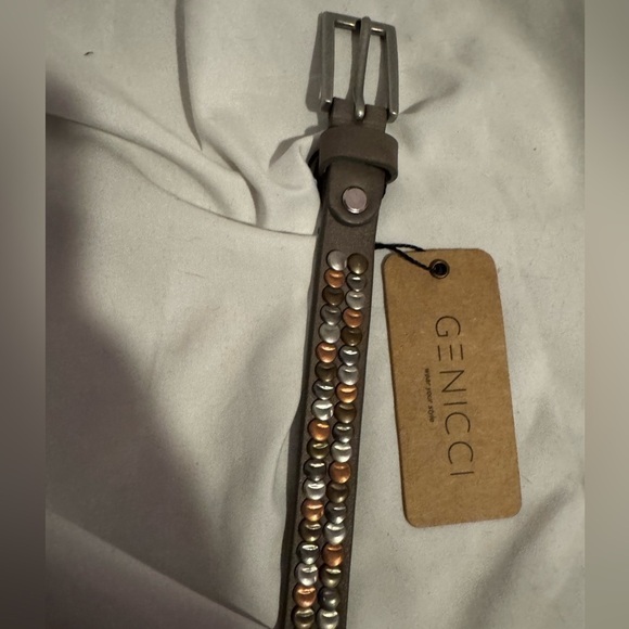 Belt Italian  Buffalo Leather - Picture 1 of 7
